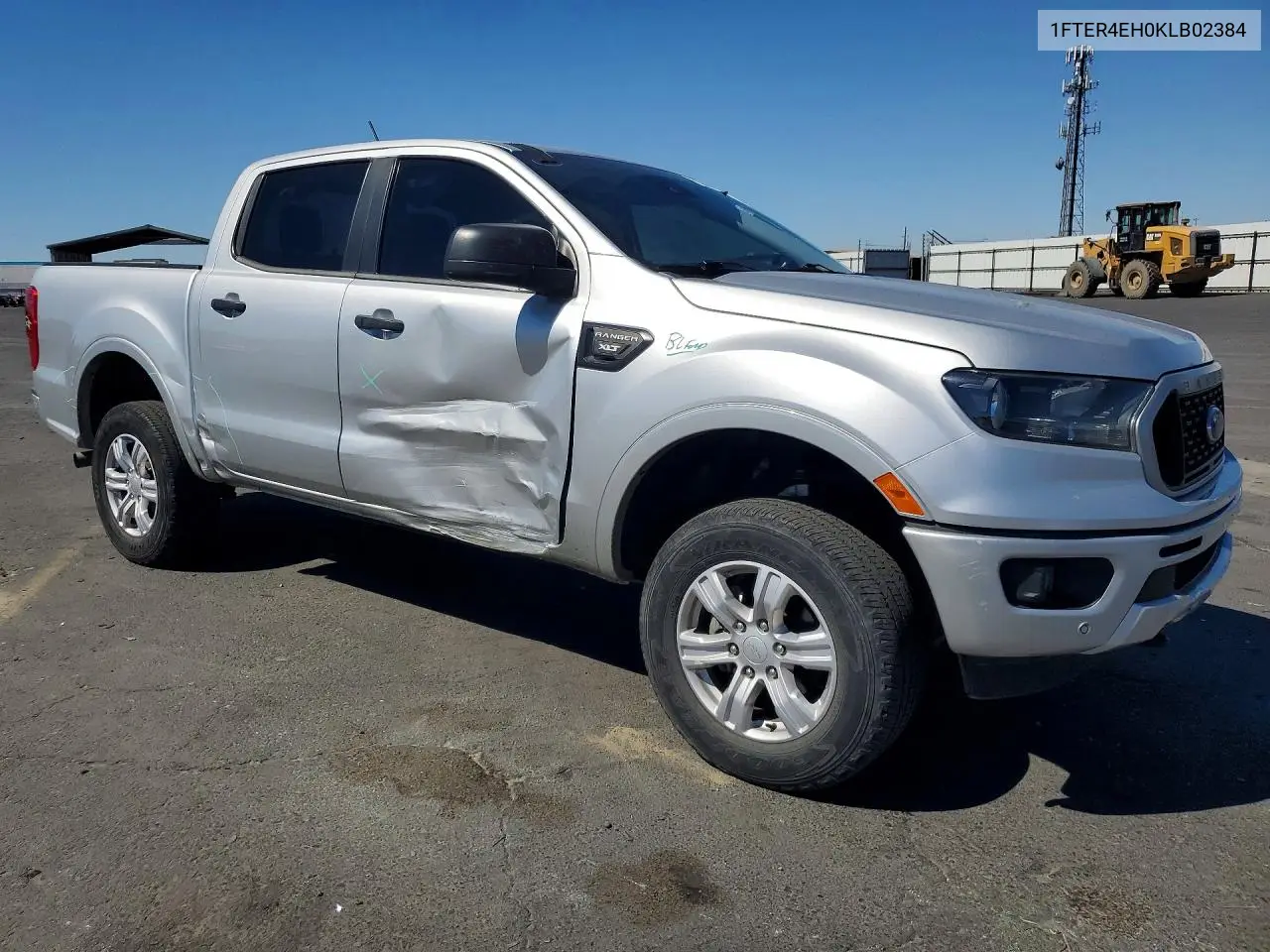 2019 Ford Ranger Xl VIN: 1FTER4EH0KLB02384 Lot: 60841716