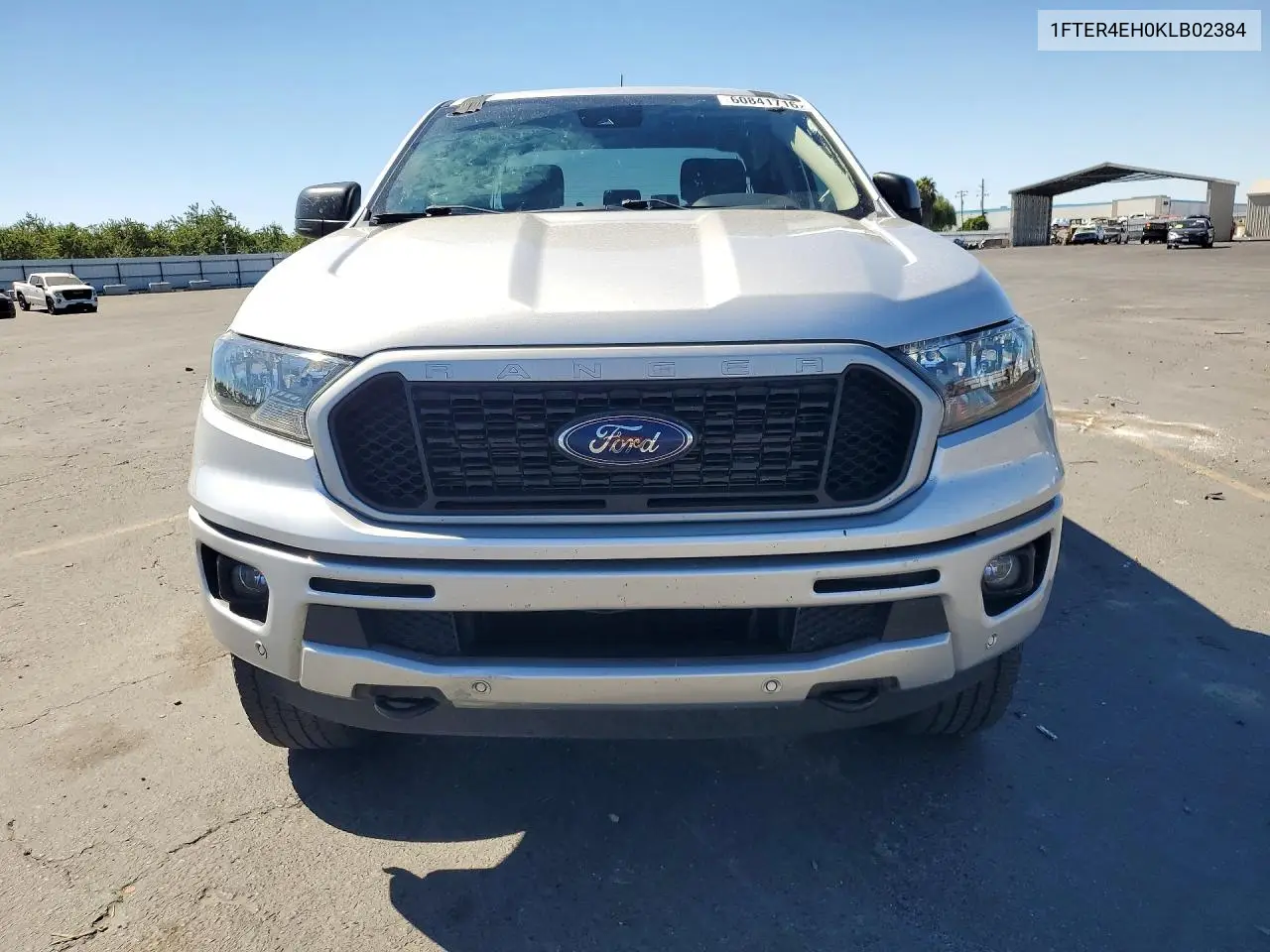 2019 Ford Ranger Xl VIN: 1FTER4EH0KLB02384 Lot: 60841716