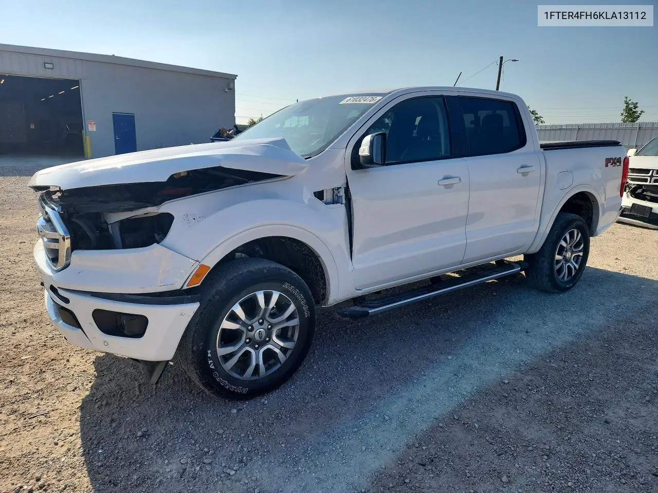 2019 Ford Ranger Xl VIN: 1FTER4FH6KLA13112 Lot: 61032476
