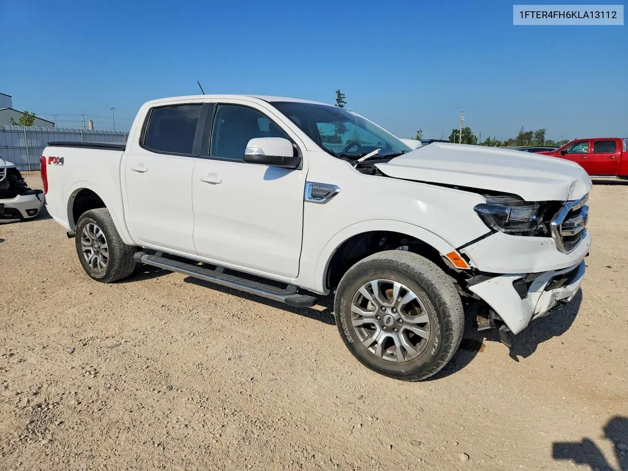 2019 Ford Ranger Xl VIN: 1FTER4FH6KLA13112 Lot: 61032476