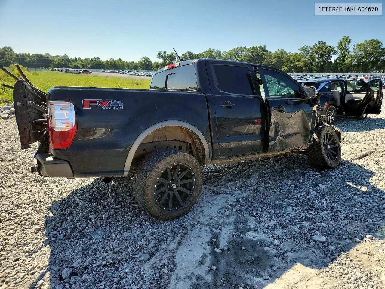 2019 Ford Ranger Xl VIN: 1FTER4FH6KLA04670 Lot: 61390596