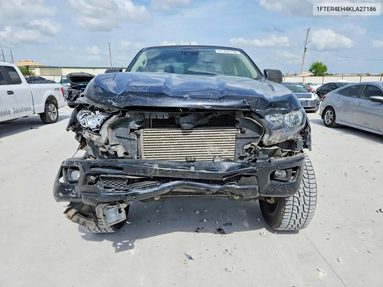 2019 Ford Ranger Xl VIN: 1FTER4EH4KLA27186 Lot: 61720706
