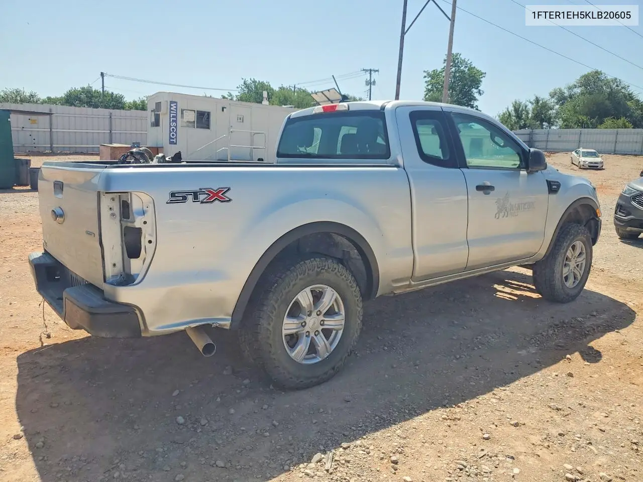 2019 Ford Ranger Xl VIN: 1FTER1EH5KLB20605 Lot: 61783646