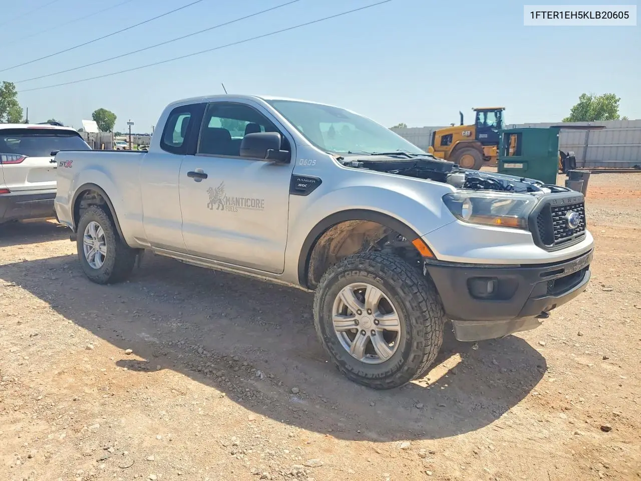 2019 Ford Ranger Xl VIN: 1FTER1EH5KLB20605 Lot: 61783646