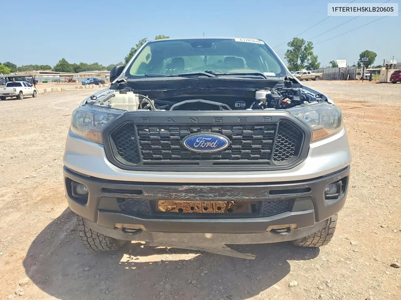 2019 Ford Ranger Xl VIN: 1FTER1EH5KLB20605 Lot: 61783646