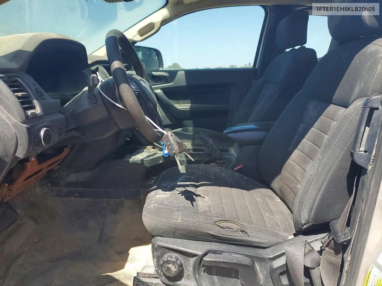2019 Ford Ranger Xl VIN: 1FTER1EH5KLB20605 Lot: 61783646