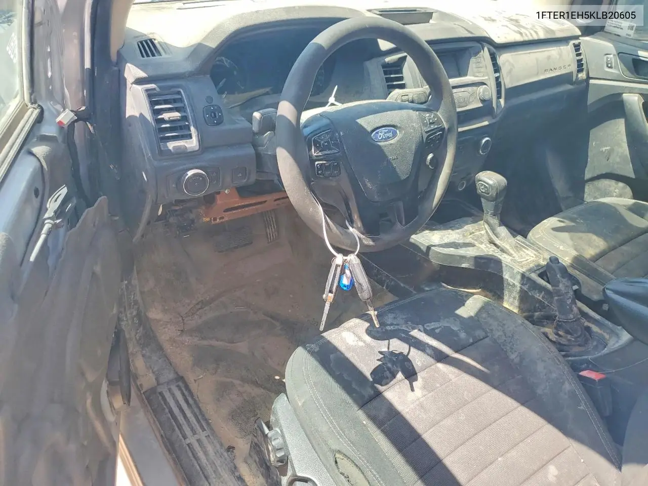 2019 Ford Ranger Xl VIN: 1FTER1EH5KLB20605 Lot: 61783646