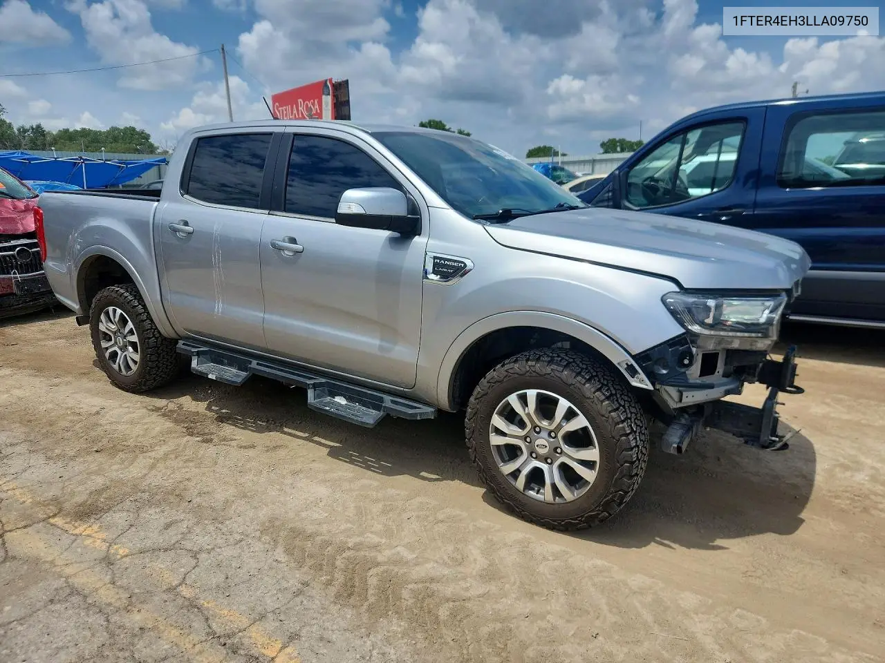 2020 Ford Ranger Xl VIN: 1FTER4EH3LLA09750 Lot: 55470456