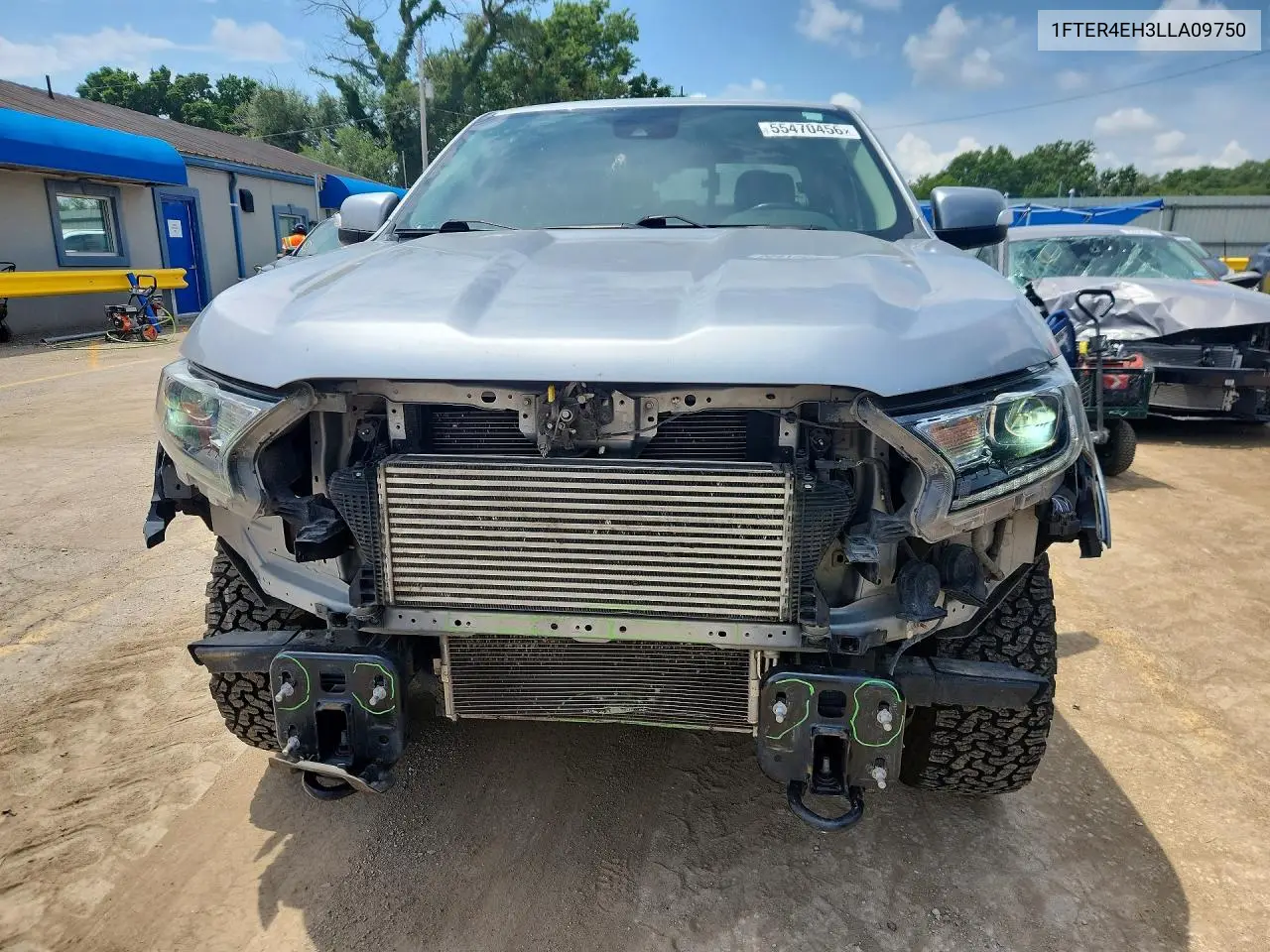2020 Ford Ranger Xl VIN: 1FTER4EH3LLA09750 Lot: 55470456