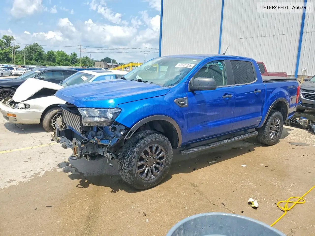 2020 Ford Ranger Xl VIN: 1FTER4FH7LLA66791 Lot: 56580526