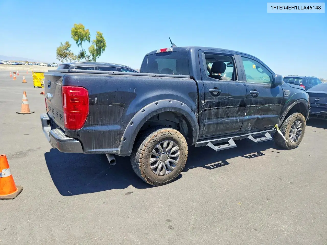 2020 Ford Ranger Xl VIN: 1FTER4EH1LLA46148 Lot: 58719846
