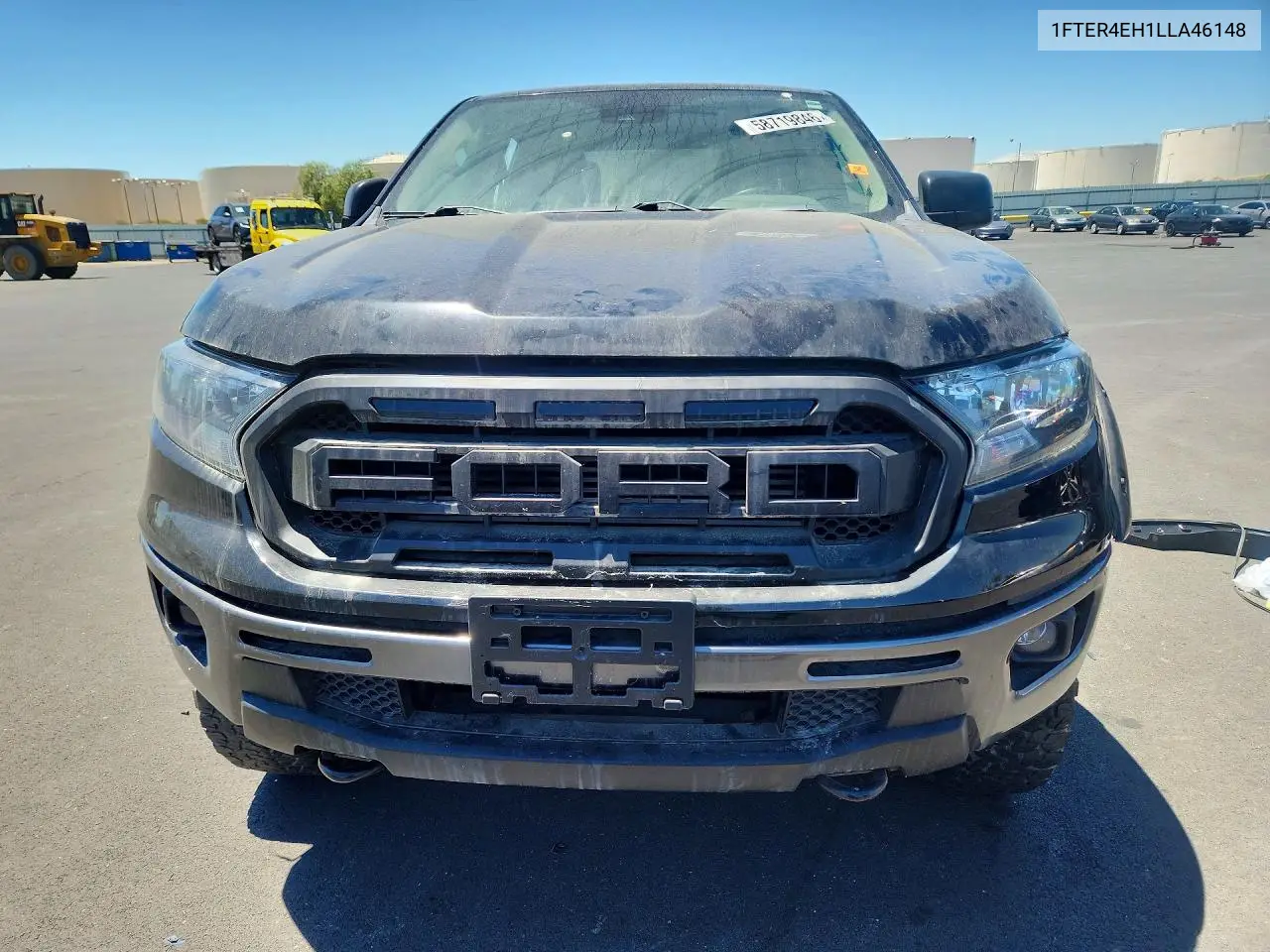 2020 Ford Ranger Xl VIN: 1FTER4EH1LLA46148 Lot: 58719846