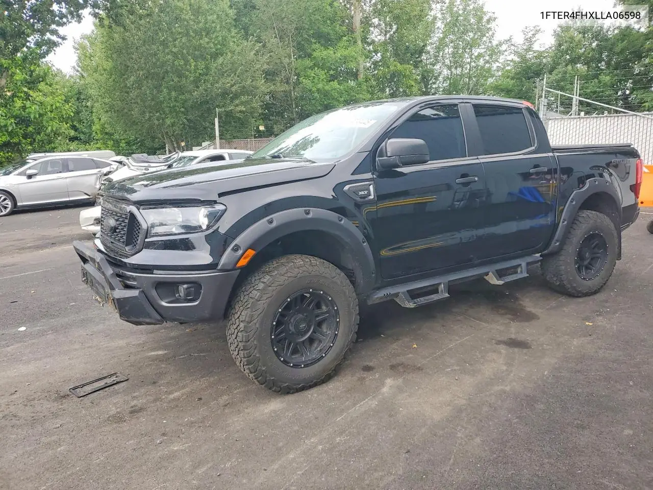 2020 Ford Ranger Xl VIN: 1FTER4FHXLLA06598 Lot: 59099446