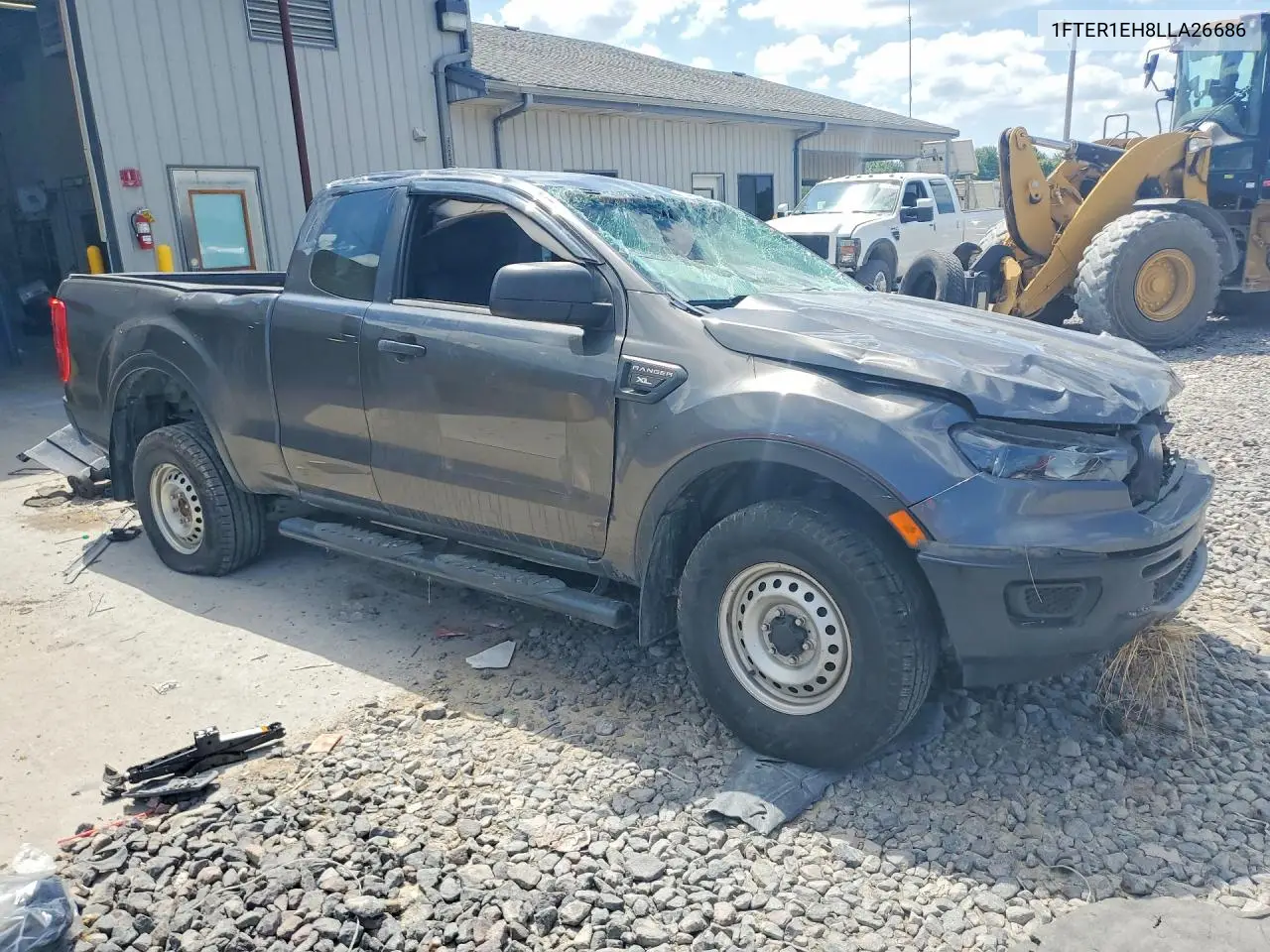 2020 Ford Ranger Xl VIN: 1FTER1EH8LLA26686 Lot: 59878636