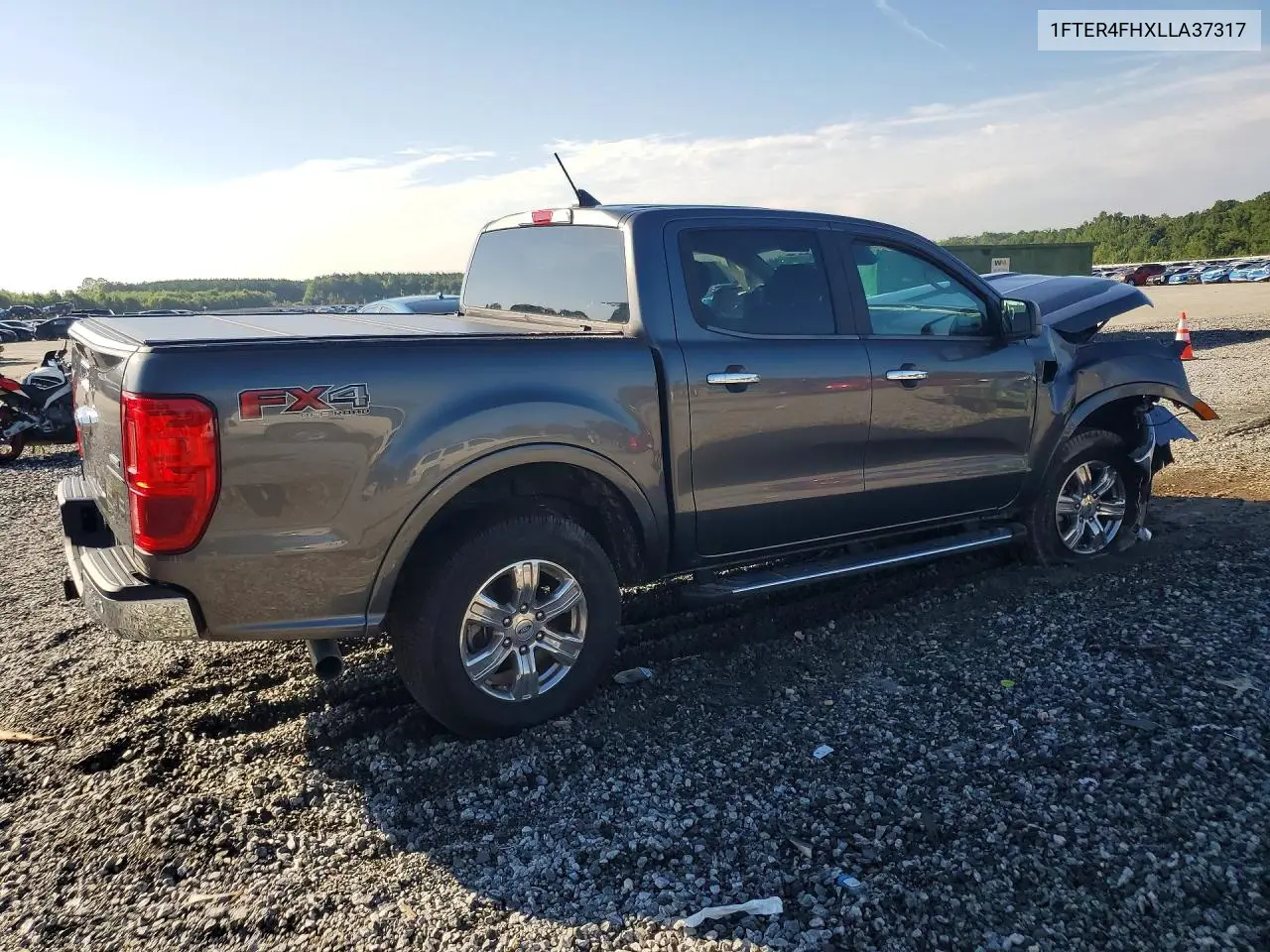 2020 Ford Ranger Xl VIN: 1FTER4FHXLLA37317 Lot: 60784346