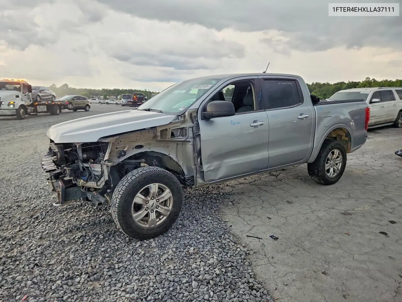 2020 Ford Ranger Xl VIN: 1FTER4EHXLLA37111 Lot: 60832406