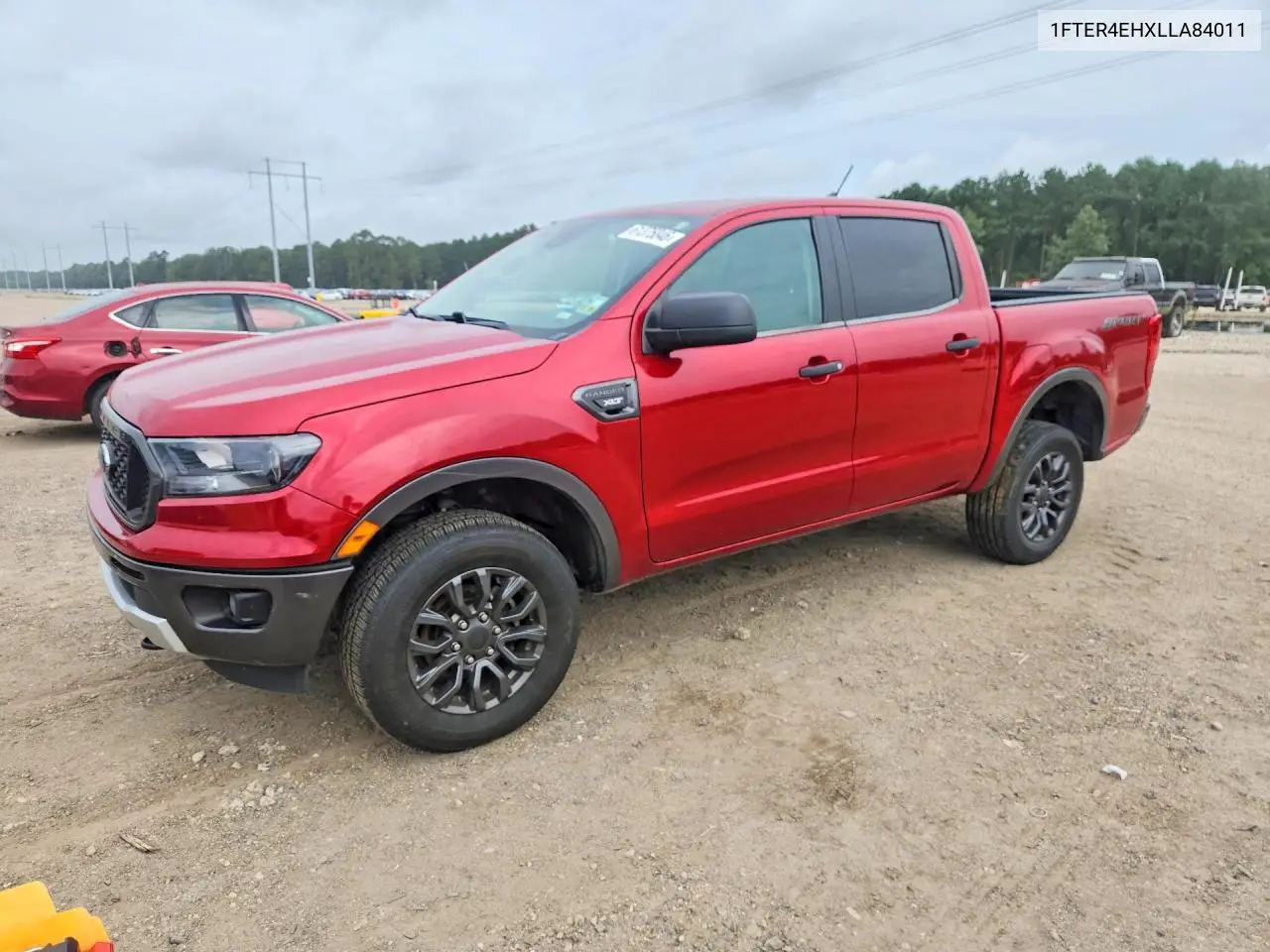 2020 Ford Ranger Xl VIN: 1FTER4EHXLLA84011 Lot: 61375846