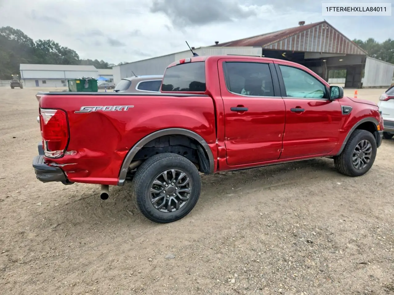 2020 Ford Ranger Xl VIN: 1FTER4EHXLLA84011 Lot: 61375846