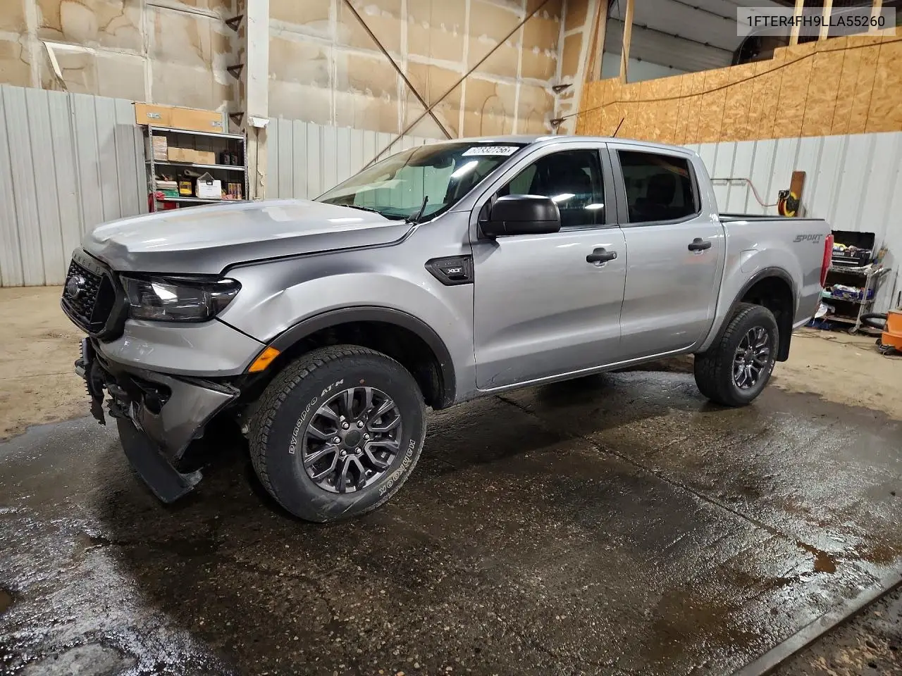 2020 Ford Ranger Xl VIN: 1FTER4FH9LLA55260 Lot: 62332756