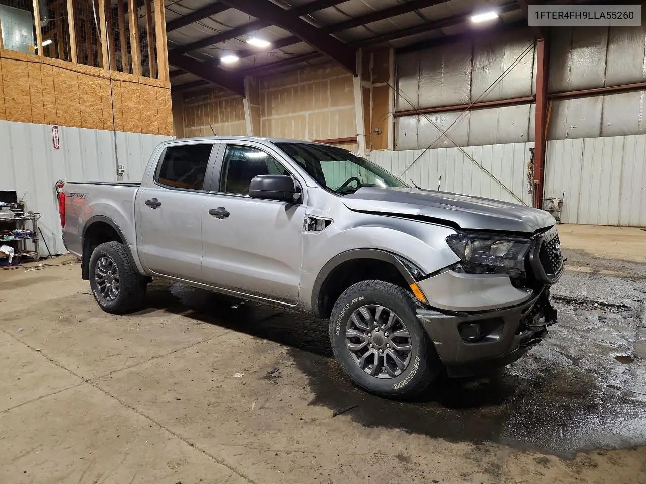 2020 Ford Ranger Xl VIN: 1FTER4FH9LLA55260 Lot: 62332756