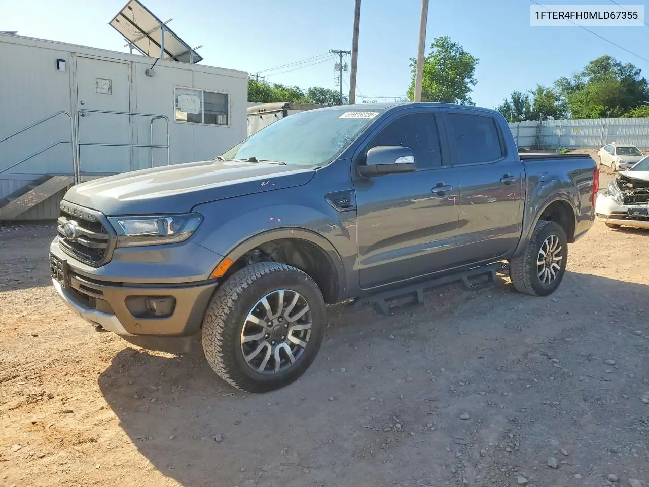 2021 Ford Ranger Xl VIN: 1FTER4FH0MLD67355 Lot: 55926226