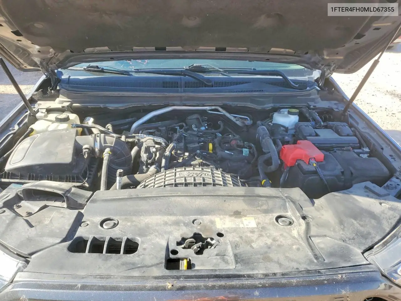 2021 Ford Ranger Xl VIN: 1FTER4FH0MLD67355 Lot: 55926226