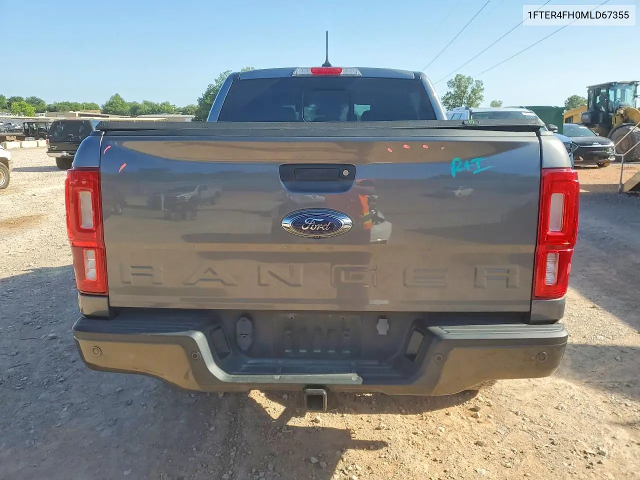 2021 Ford Ranger Xl VIN: 1FTER4FH0MLD67355 Lot: 55926226