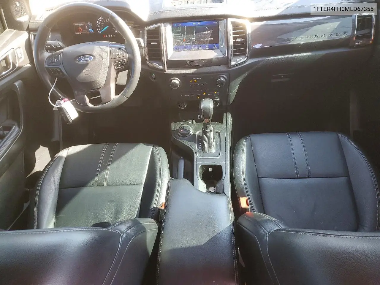2021 Ford Ranger Xl VIN: 1FTER4FH0MLD67355 Lot: 55926226