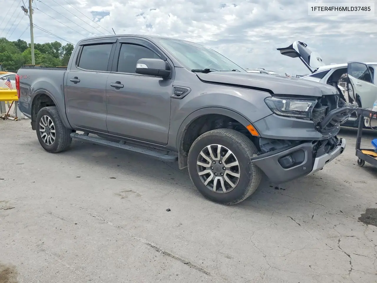2021 Ford Ranger Xl VIN: 1FTER4FH6MLD37485 Lot: 56163976