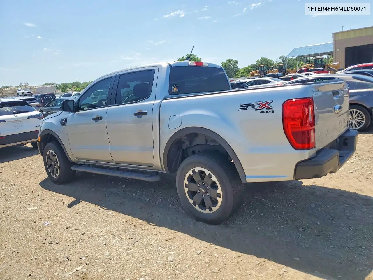2021 Ford Ranger Xl VIN: 1FTER4FH6MLD60071 Lot: 56857406