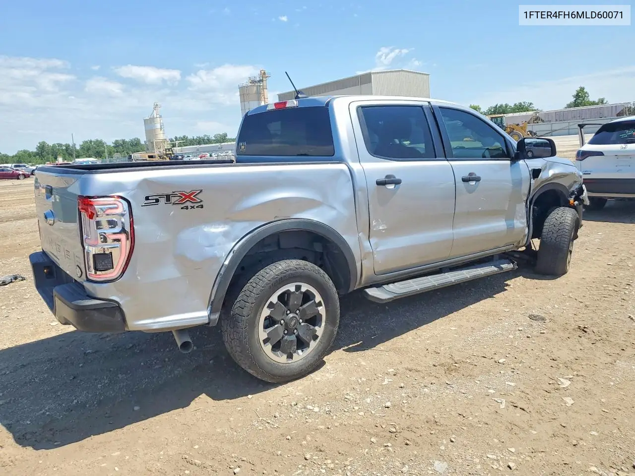 2021 Ford Ranger Xl VIN: 1FTER4FH6MLD60071 Lot: 56857406