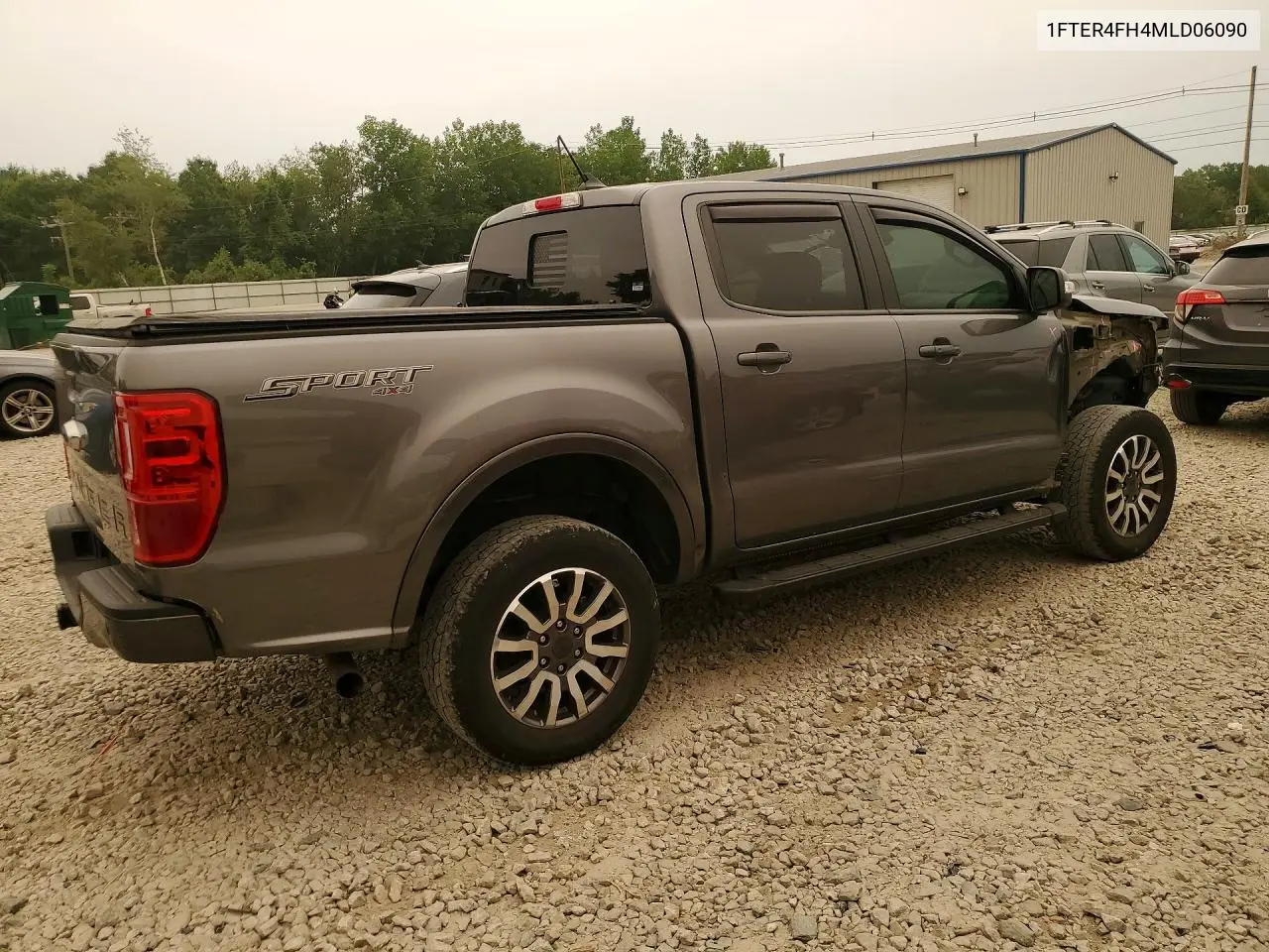 2021 Ford Ranger Xl VIN: 1FTER4FH4MLD06090 Lot: 59815196
