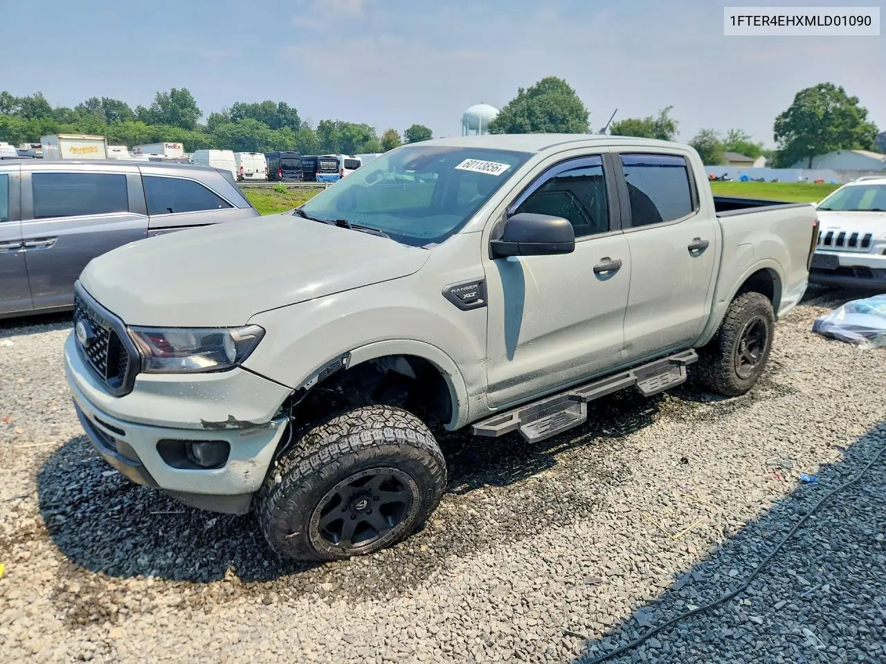 2021 Ford Ranger Xl/Xlt/Lariat VIN: 1FTER4EHXMLD01090 Lot: 60113856