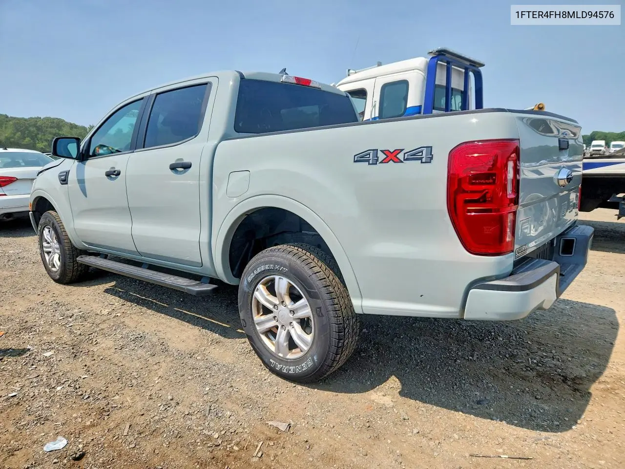 2021 Ford Ranger Xl VIN: 1FTER4FH8MLD94576 Lot: 60465506