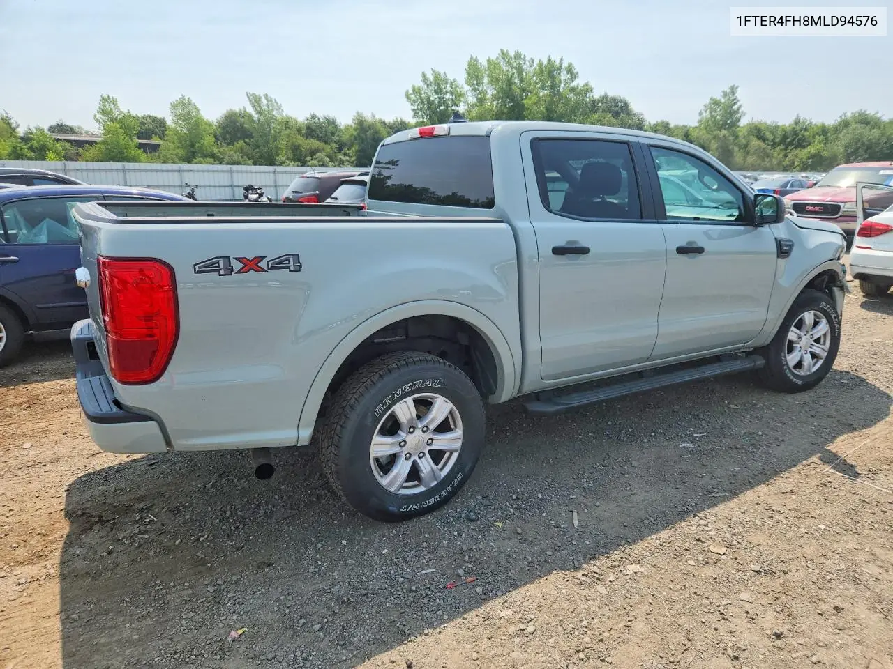 2021 Ford Ranger Xl VIN: 1FTER4FH8MLD94576 Lot: 60465506