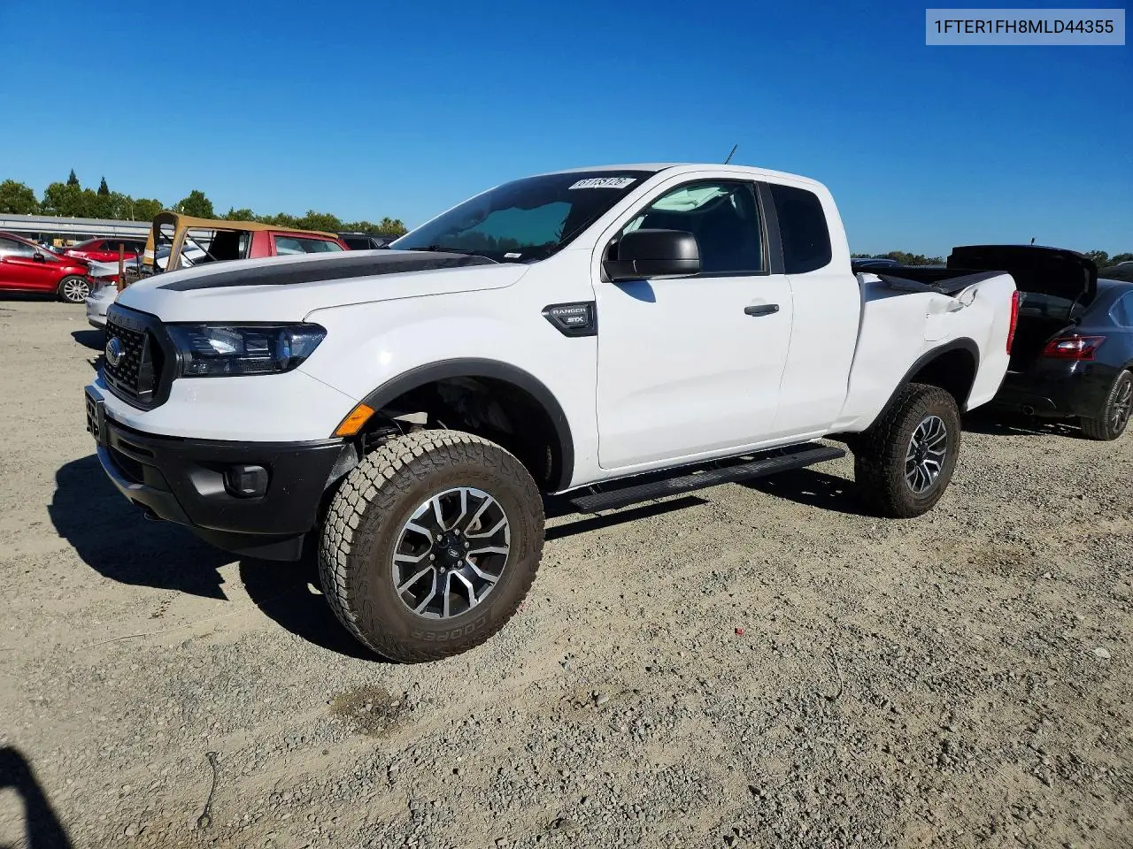 2021 Ford Ranger Xl VIN: 1FTER1FH8MLD44355 Lot: 61155126