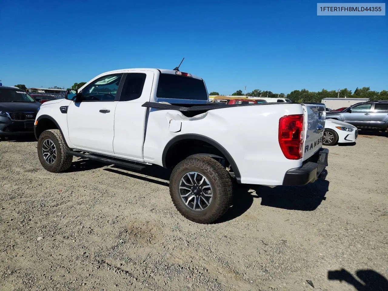 2021 Ford Ranger Xl VIN: 1FTER1FH8MLD44355 Lot: 61155126