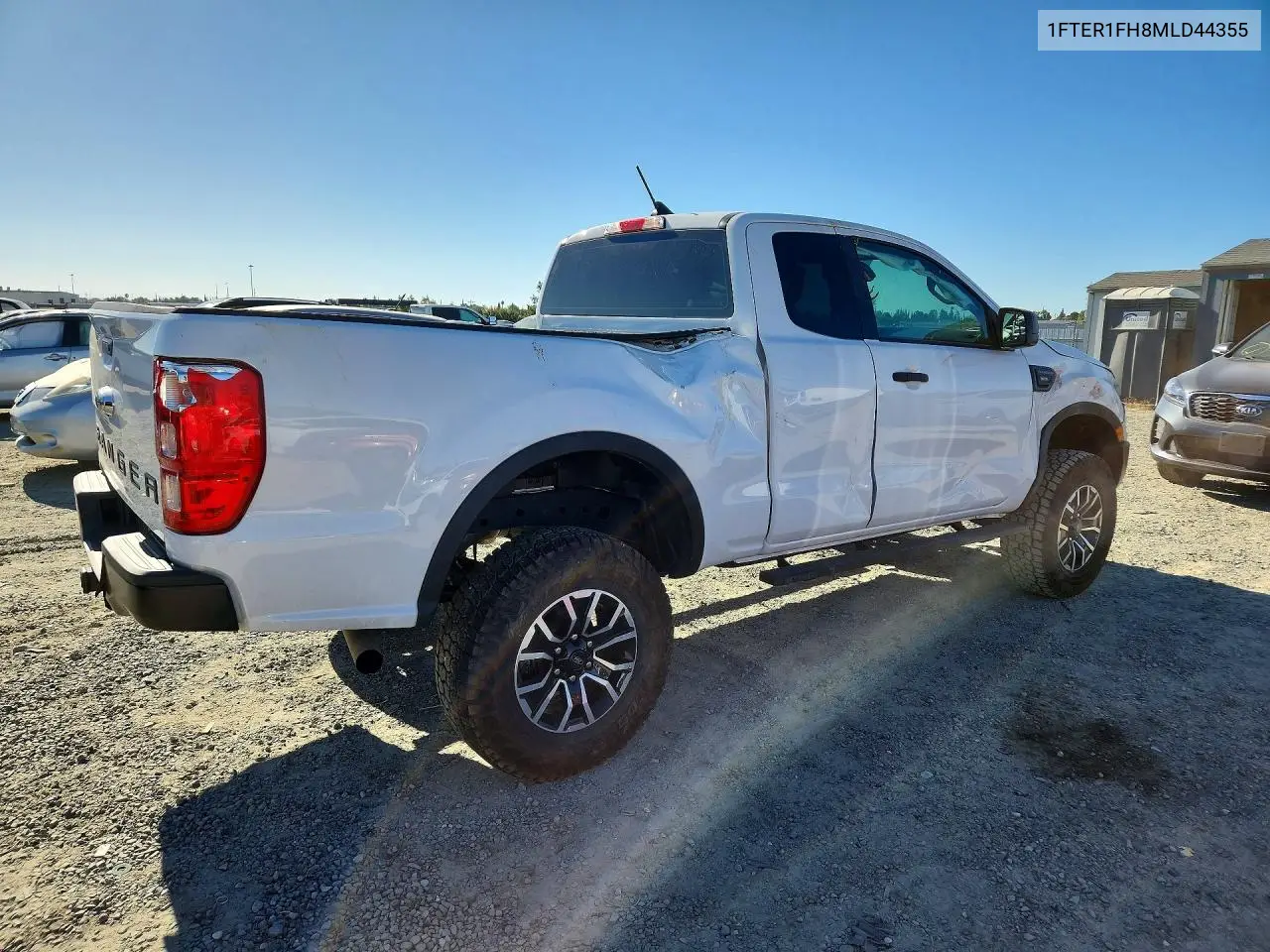 2021 Ford Ranger Xl VIN: 1FTER1FH8MLD44355 Lot: 61155126