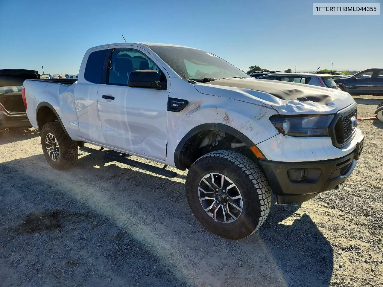 2021 Ford Ranger Xl VIN: 1FTER1FH8MLD44355 Lot: 61155126