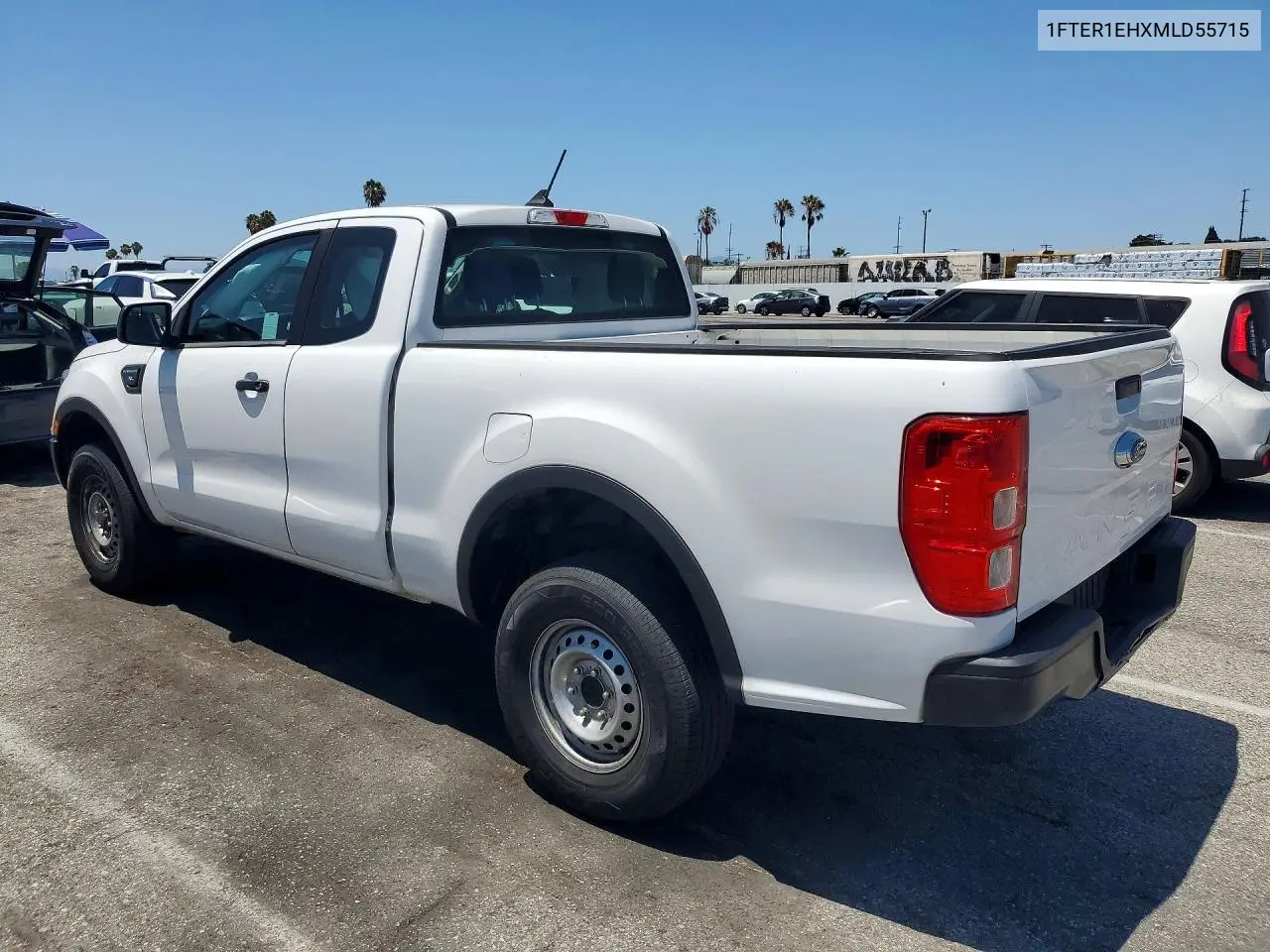 2021 Ford Ranger Xl VIN: 1FTER1EHXMLD55715 Lot: 61695766