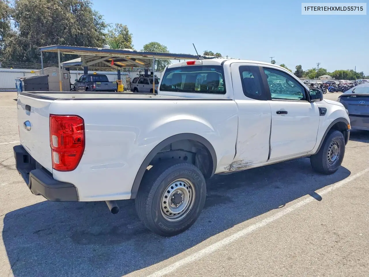 2021 Ford Ranger Xl VIN: 1FTER1EHXMLD55715 Lot: 61695766