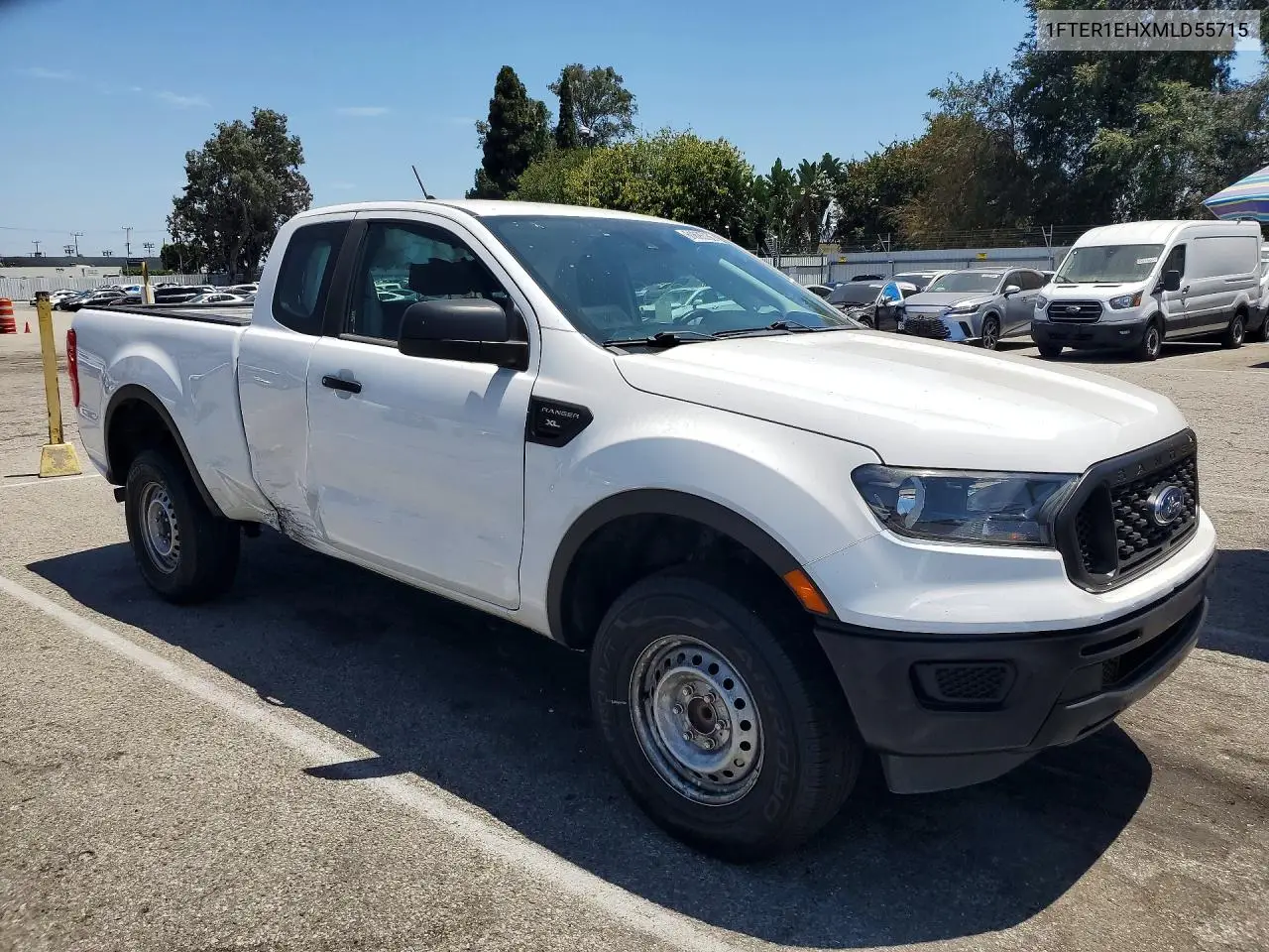 2021 Ford Ranger Xl VIN: 1FTER1EHXMLD55715 Lot: 61695766