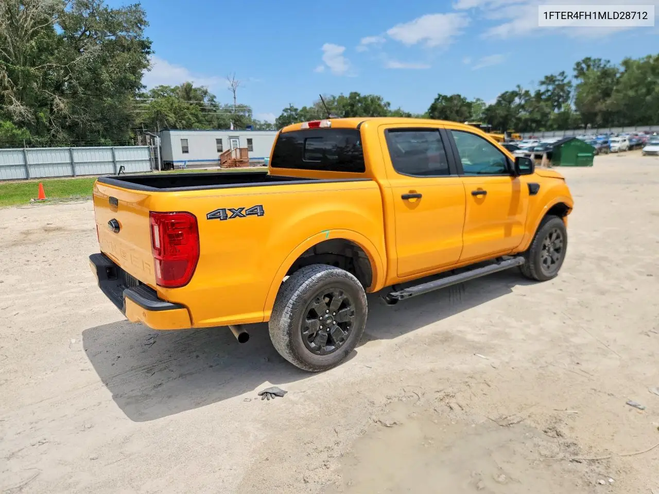 2021 Ford Ranger Xl VIN: 1FTER4FH1MLD28712 Lot: 62111296