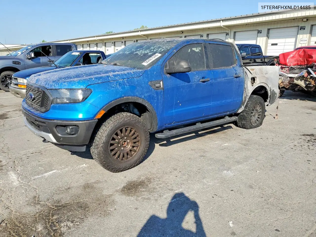 2022 Ford Ranger Xl VIN: 1FTER4FHXNLD14485 Lot: 50487046