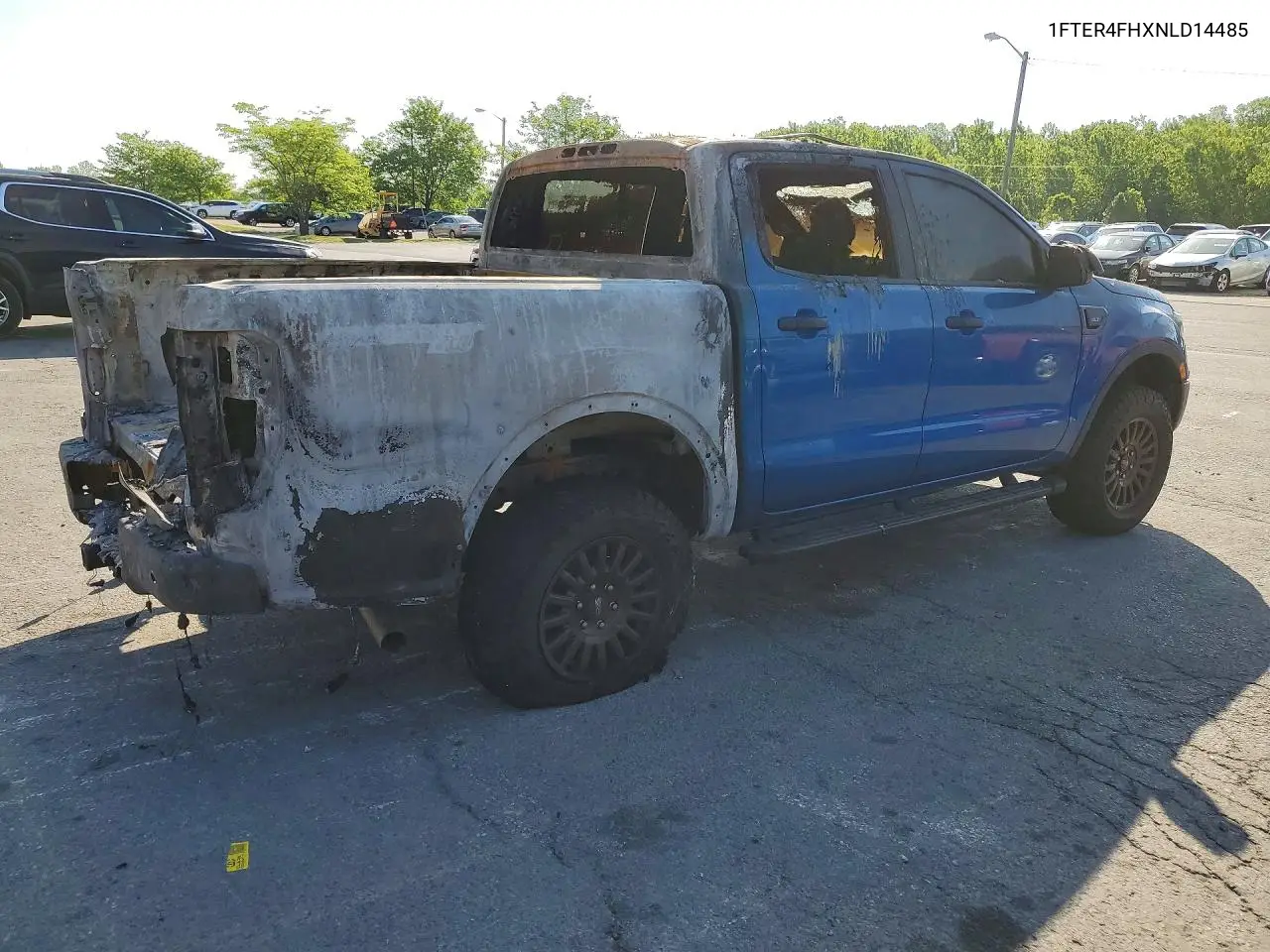2022 Ford Ranger Xl VIN: 1FTER4FHXNLD14485 Lot: 50487046
