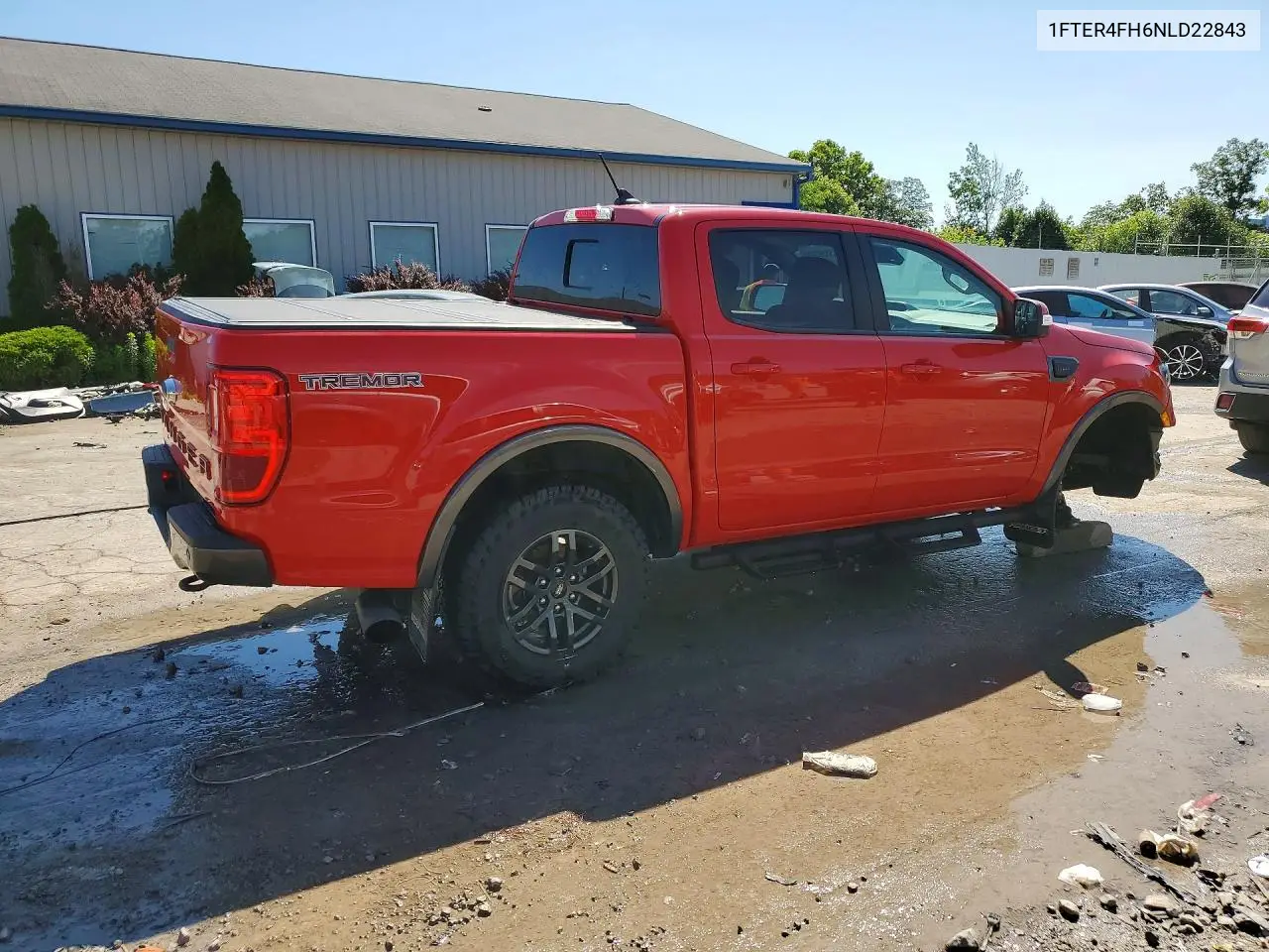 2022 Ford Ranger Xl VIN: 1FTER4FH6NLD22843 Lot: 58593006