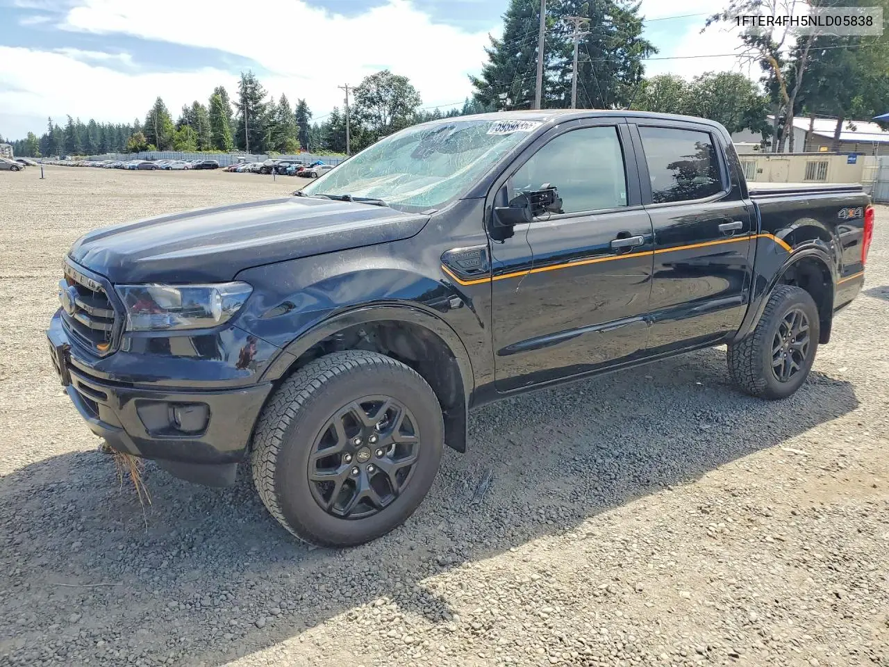 2022 Ford Ranger Xl VIN: 1FTER4FH5NLD05838 Lot: 59598356