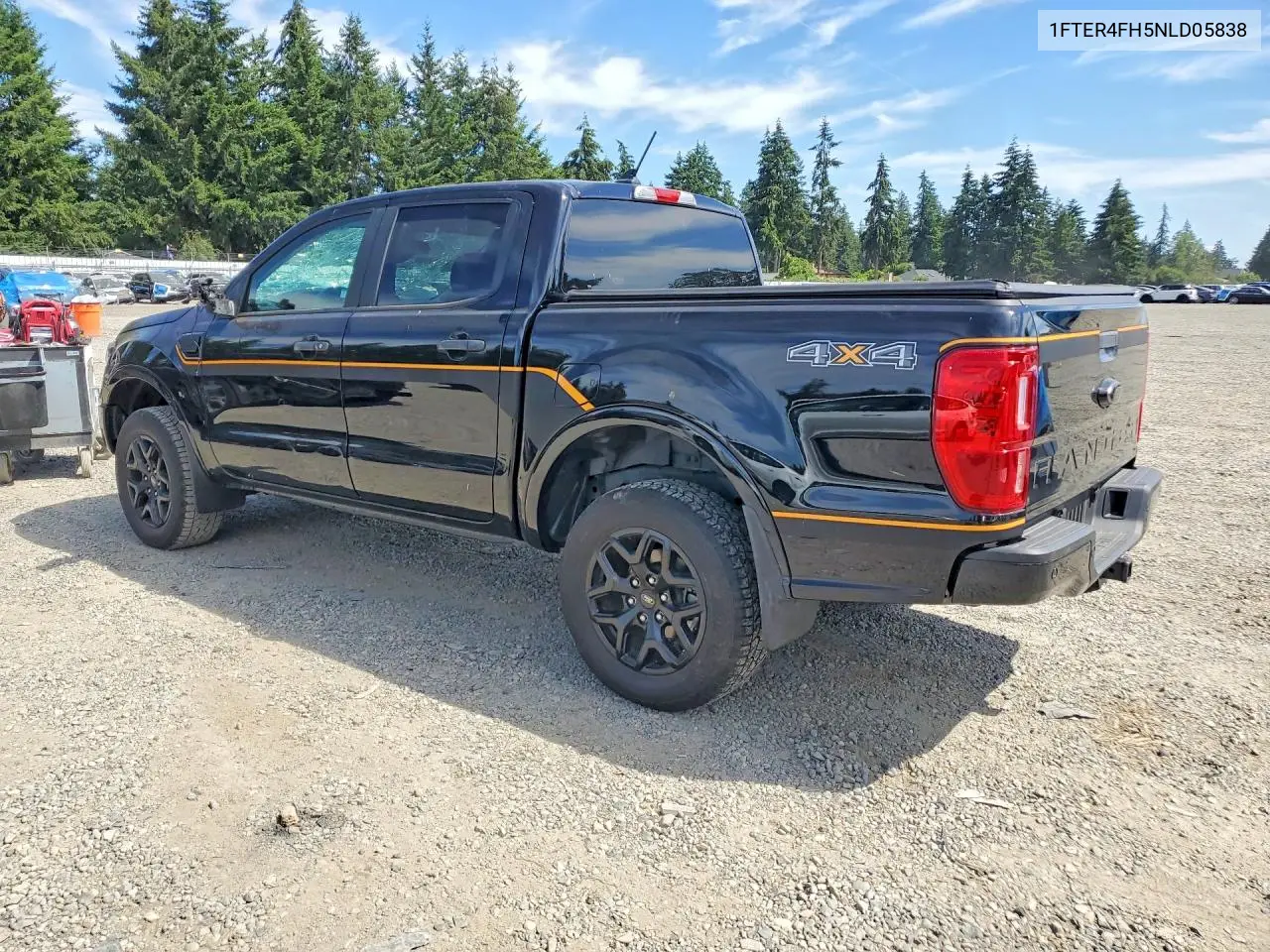 2022 Ford Ranger Xl VIN: 1FTER4FH5NLD05838 Lot: 59598356