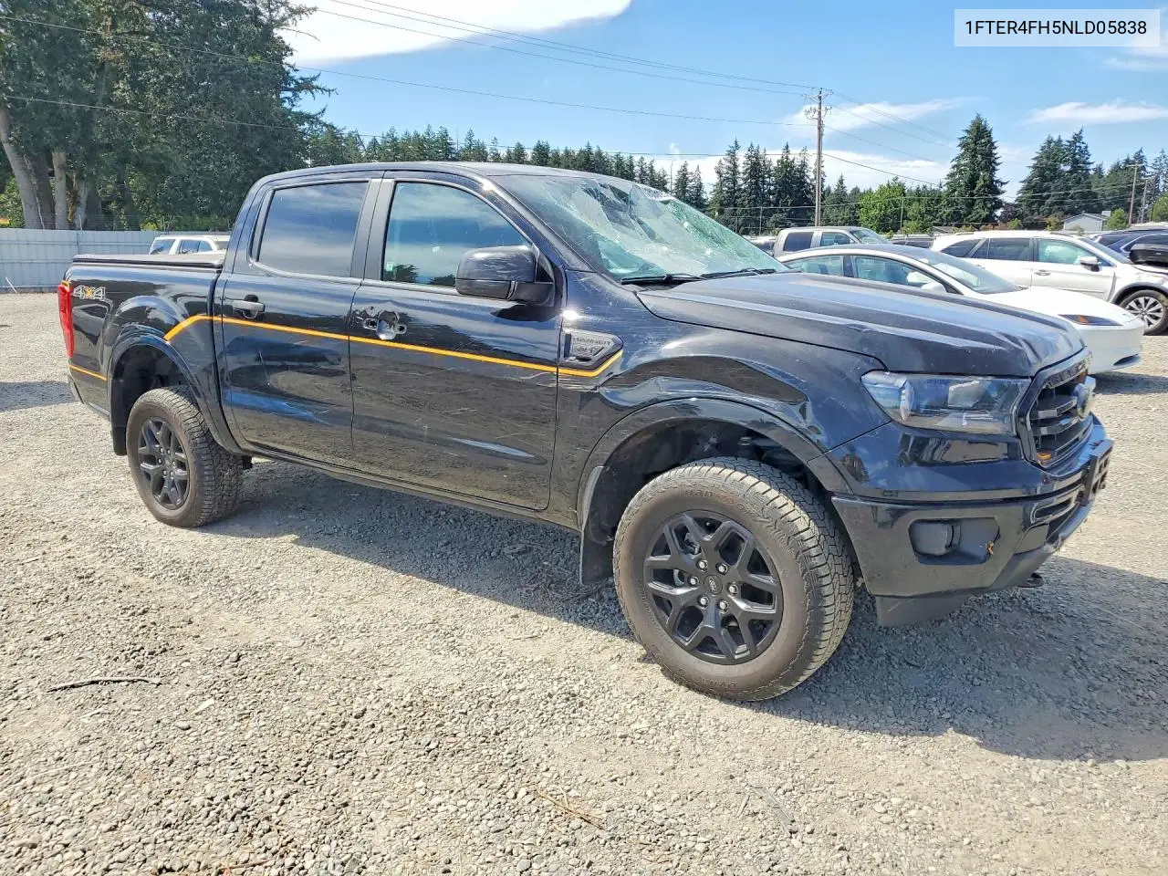 2022 Ford Ranger Xl VIN: 1FTER4FH5NLD05838 Lot: 59598356