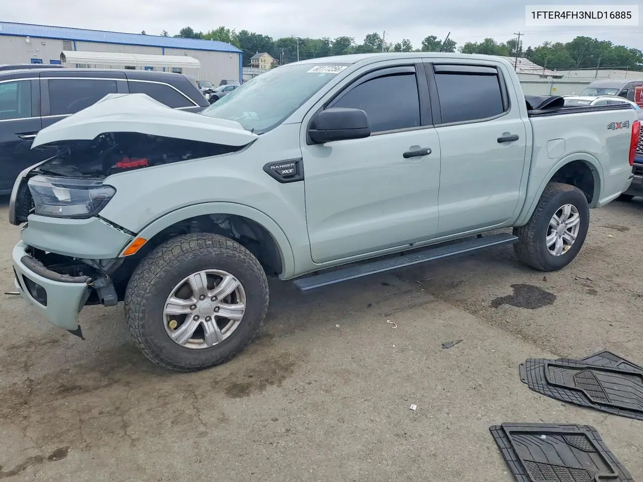 2022 Ford Ranger Xl VIN: 1FTER4FH3NLD16885 Lot: 60177256
